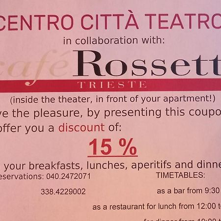 Centro Citta Teatro Hotel Trieste Luaran gambar